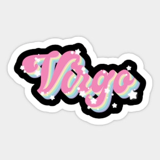 Groovy Virgo Sticker